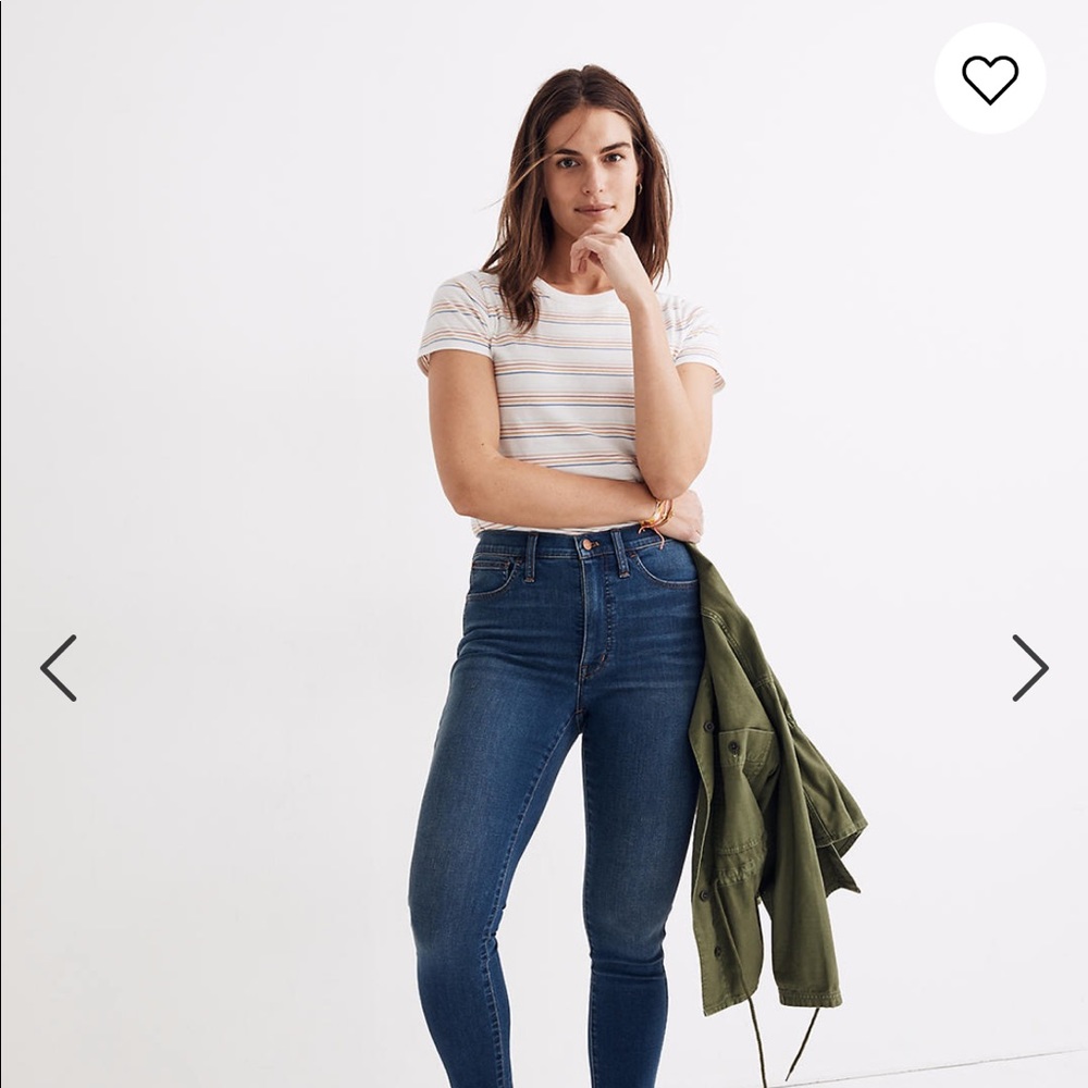 Madewell north side vintage stripe t shirt
